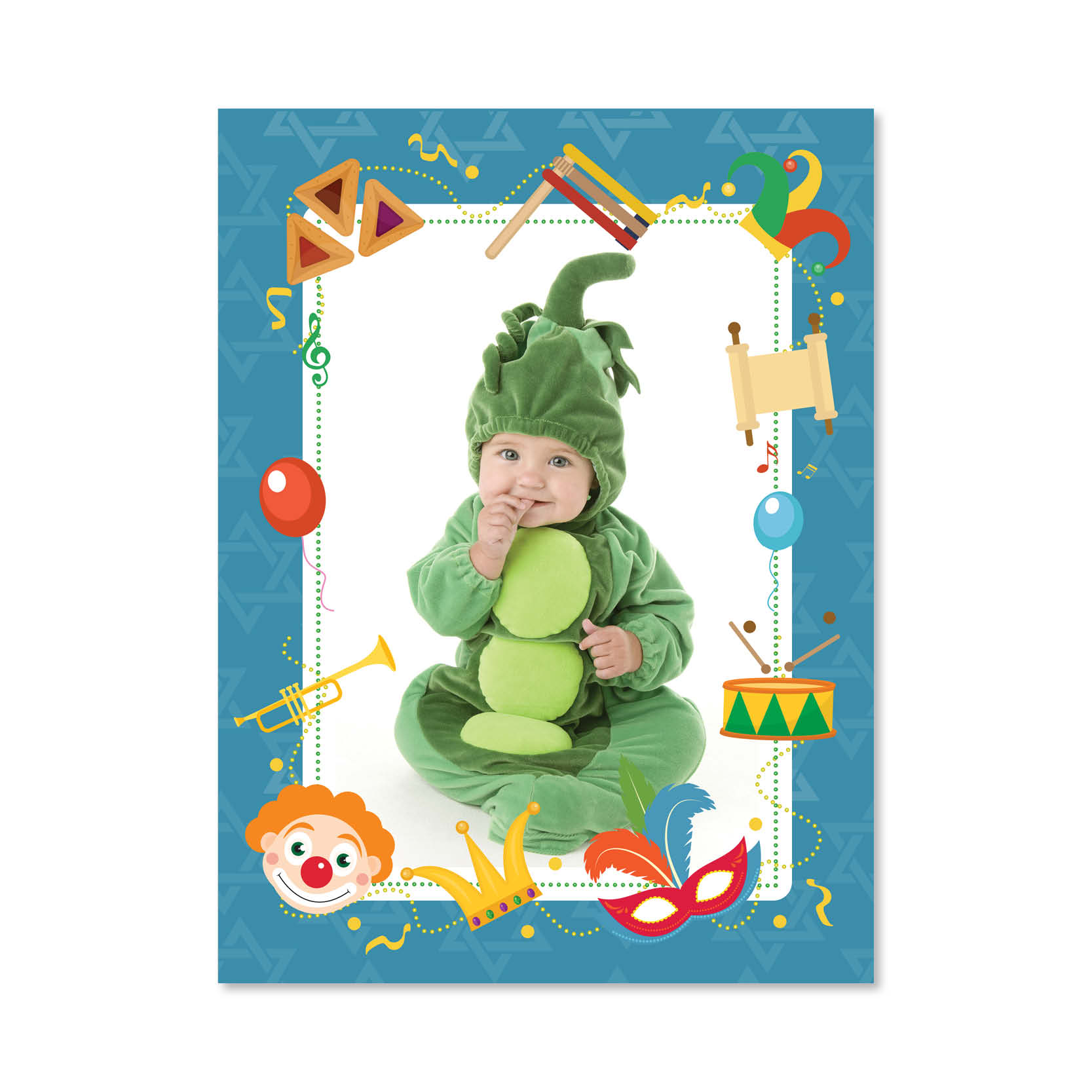 מגנט לפורים עם תמונת הילד_1 מגנט לפורים עם תמונת הילד_1