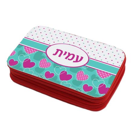 קלמר עם ציוד לבבות