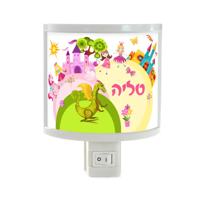 מנורת לילה עיצוב נסיכה מנורה נסיכות